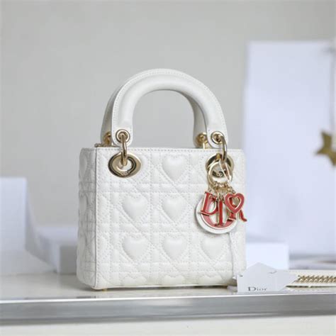 mini lady Dior dioramour bag